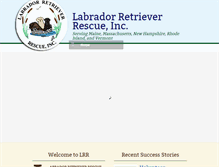 Tablet Screenshot of labrescue.com