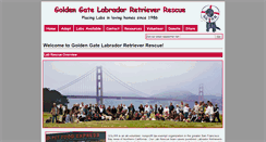 Desktop Screenshot of labrescue.org